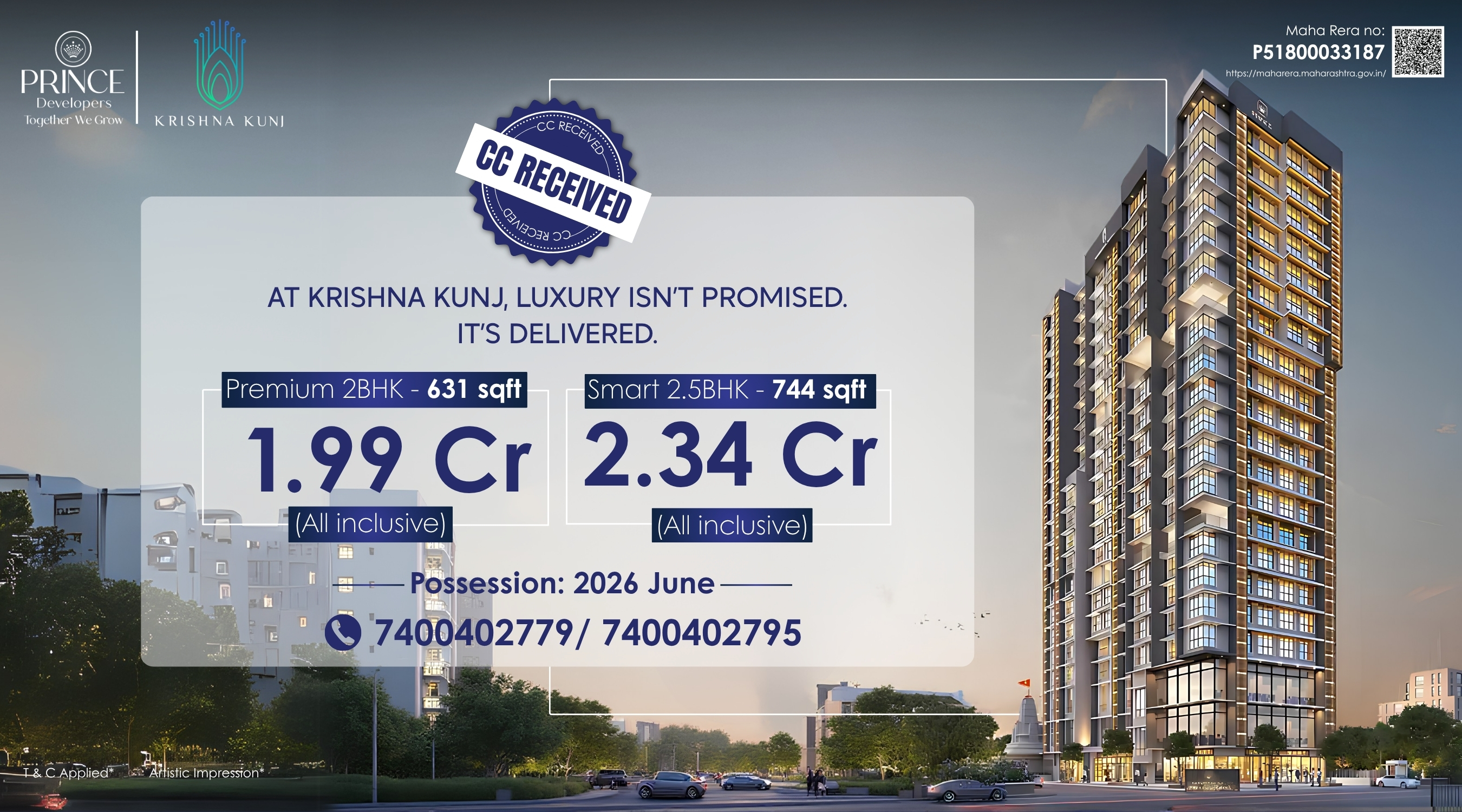 Krishna Kunj 360 - Premium Residential Property in Goregaon West - Exterior View