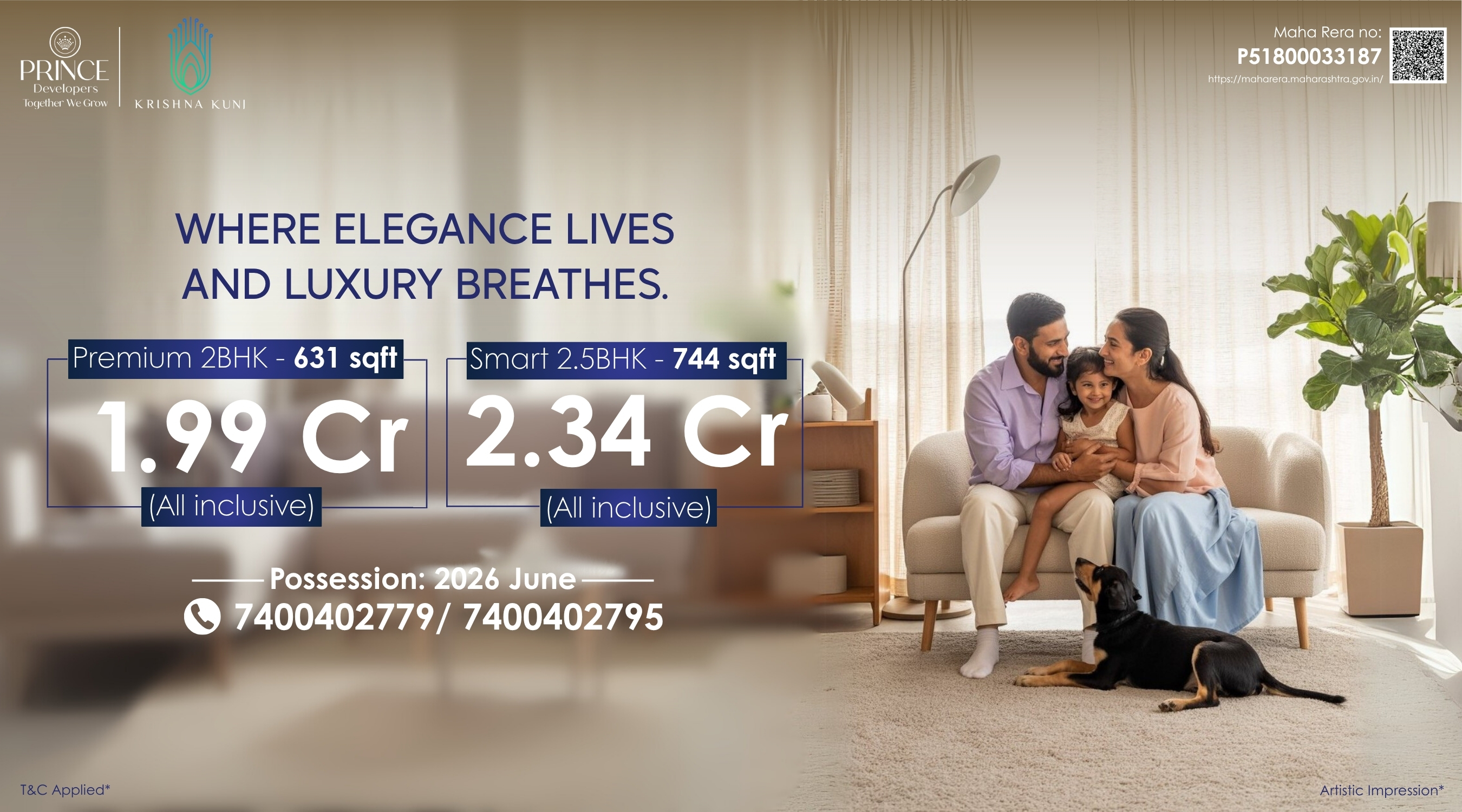 Krishna Kunj 360 - Modern Residential Apartments and Amenities in Goregaon West
